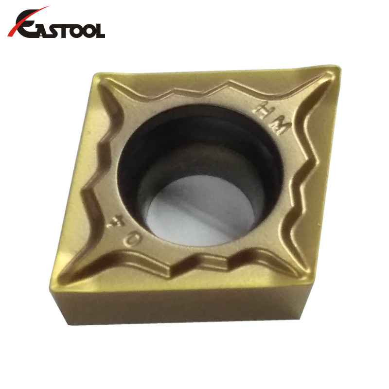 长刀具寿命 CCMT120404/CCMT120408/CCMT120412 用于半精加工硬质合金刀片切削刀具的正车削刀片 - 细节图 01